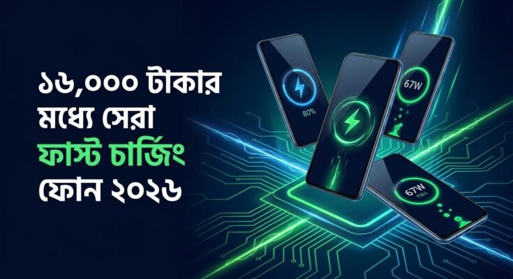 ১৬,০০০ টাকার মধ্যে সেরা ফাস্ট চার্জিং ফোন ২০২৬